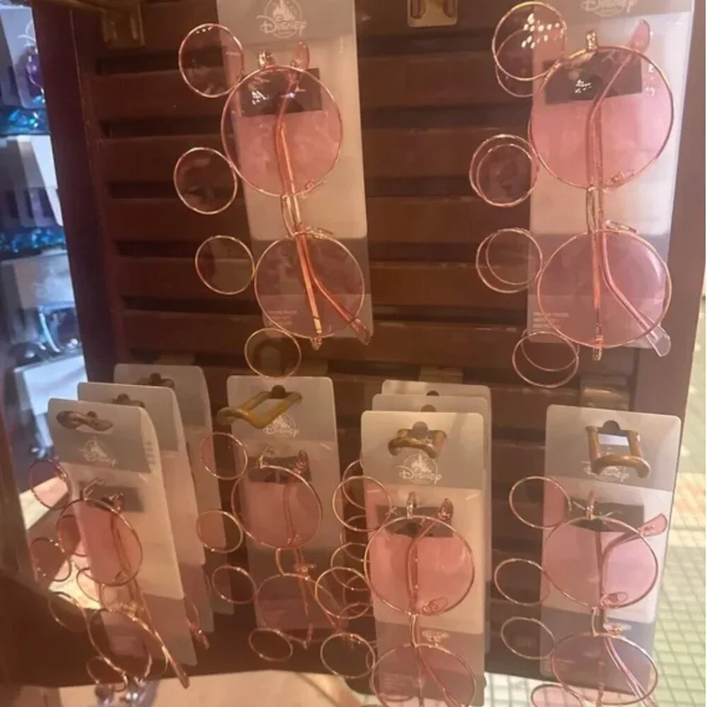NWT! DISNEY PARKS Mickey Mouse Pink Sunglasses